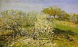 Claude Monet Springtime 1 painting
